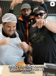 Video thumbnail with influencers in a kitchen